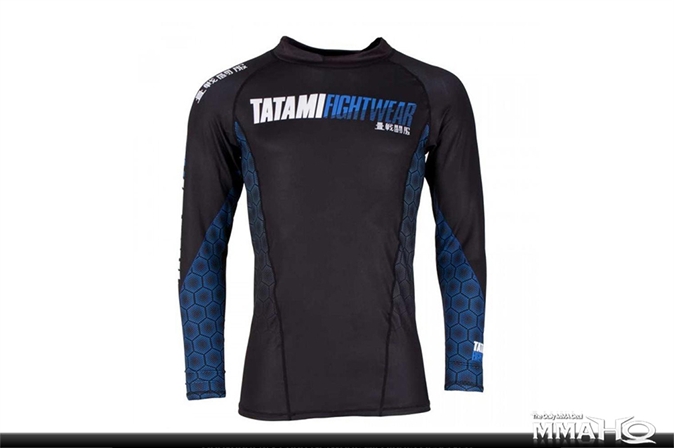 Tatami Hexagon Grappling Rashguard - Blue